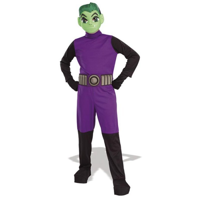 Beast Boy Teen Titan Child Size S - Jokers Costume Mega Store