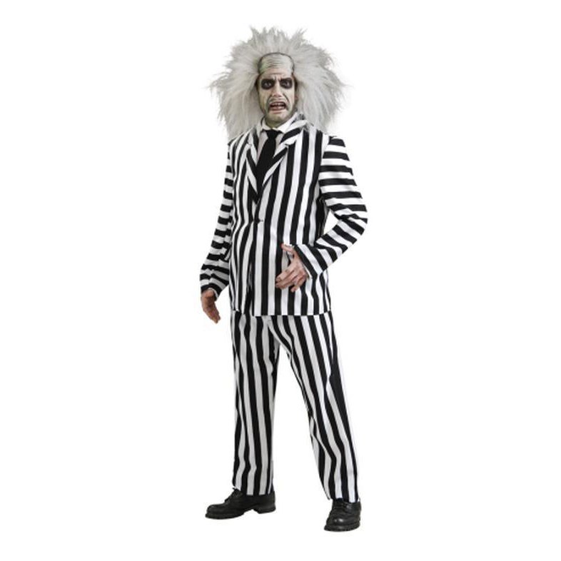 Beetlejuice Deluxe Adult Size Std - Jokers Costume Mega Store