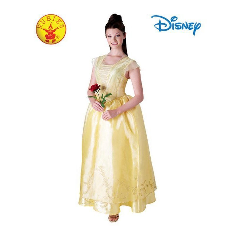 Belle Live Action Deluxe Adult Costume Size M - Jokers Costume Mega Store