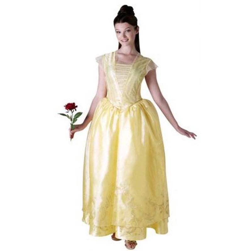 Belle Live Action Deluxe Adult Costume Size S - Jokers Costume Mega Store