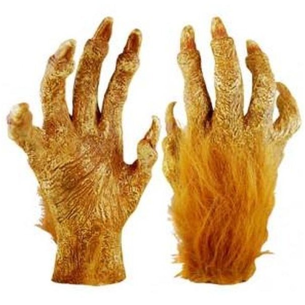 Billy Bob Monster Werewolf Hands-Adult - Jokers Costume Mega Store