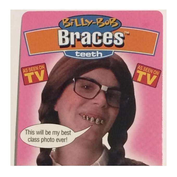 Billy Bob Teeth - Braces - Jokers Costume Mega Store