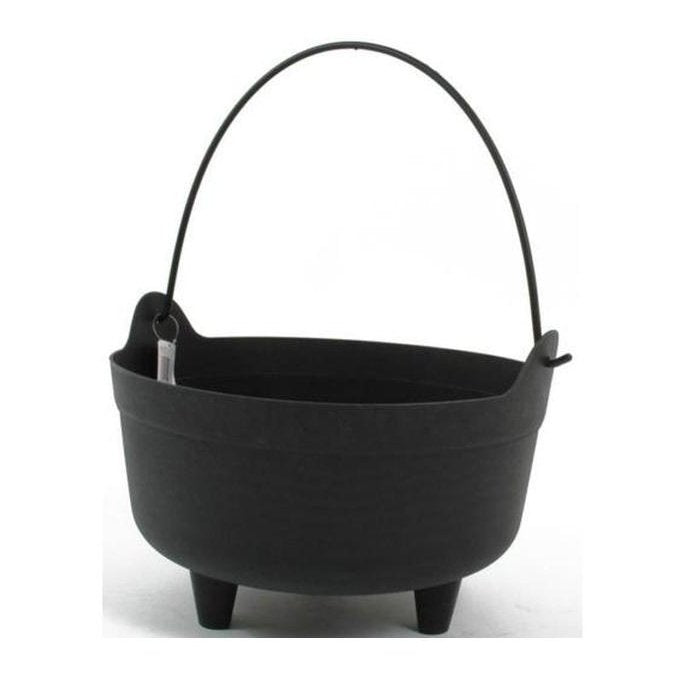 Black Cauldron Decoration 34cm - Jokers Costume Mega Store