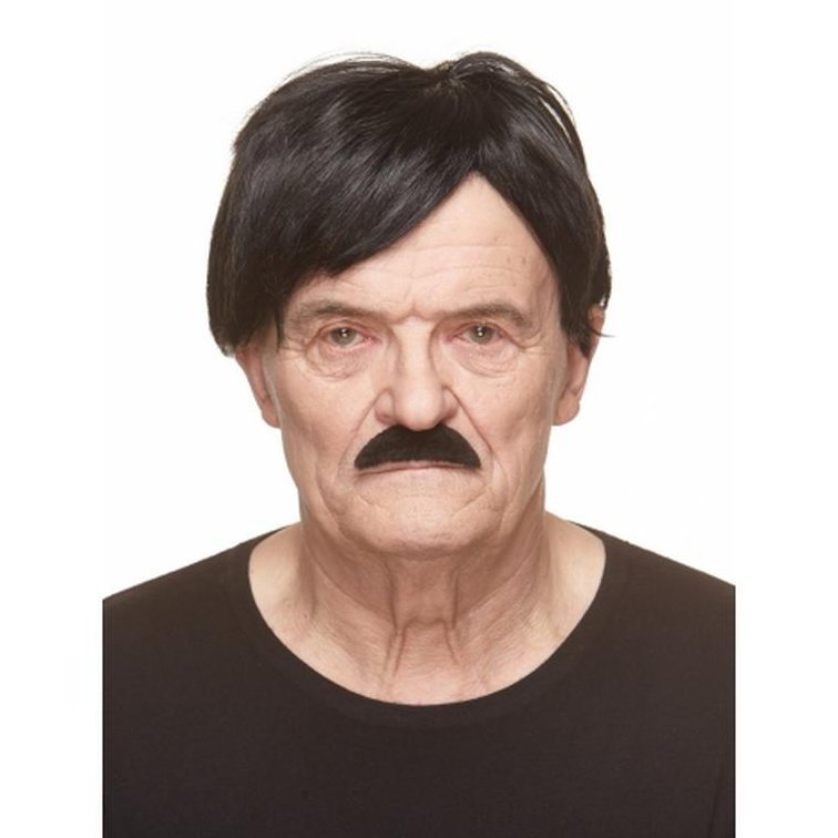 Black Character Moustache - Jokers Costume Mega Store