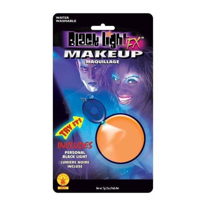 Black Lite Orange Make Up - Jokers Costume Mega Store