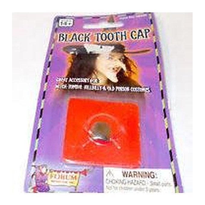 Black Tooth Cap - Jokers Costume Mega Store