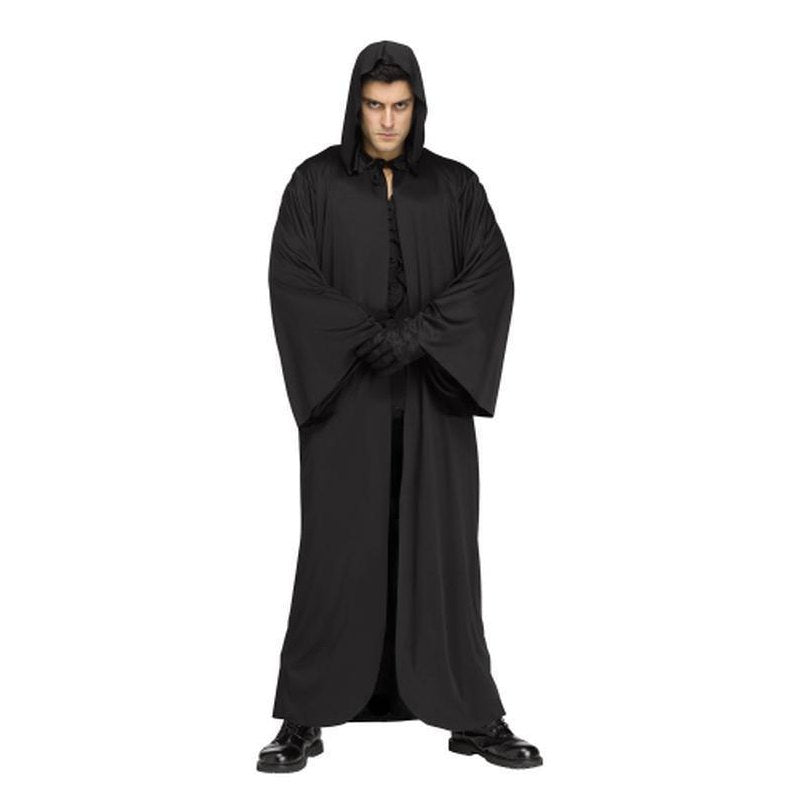 Black/Hooded Robe Adult - Jokers Costume Mega Store