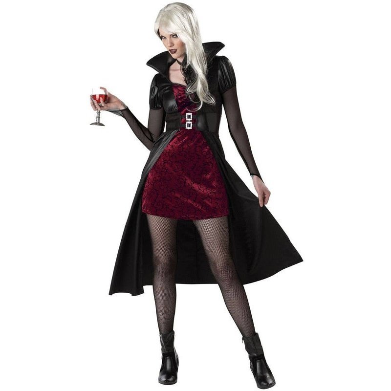Blood Thirsty Vampire Women's Costume - Jokers Costume Mega Store