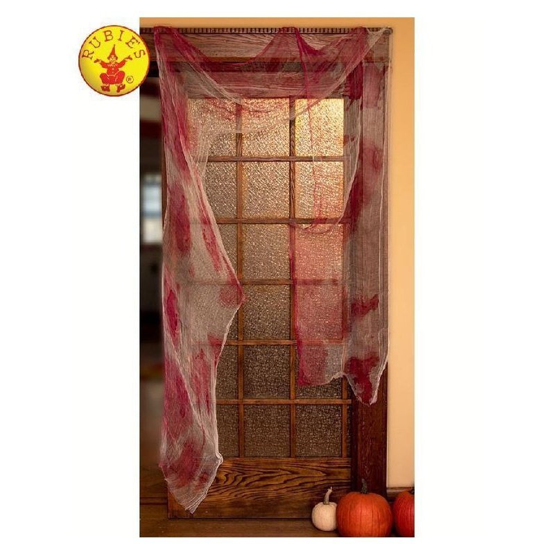 Bloody Gauze Drape Curtain - Jokers Costume Mega Store