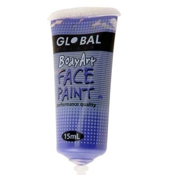 Body Art 15ml Tube Purple (I) - Jokers Costume Mega Store
