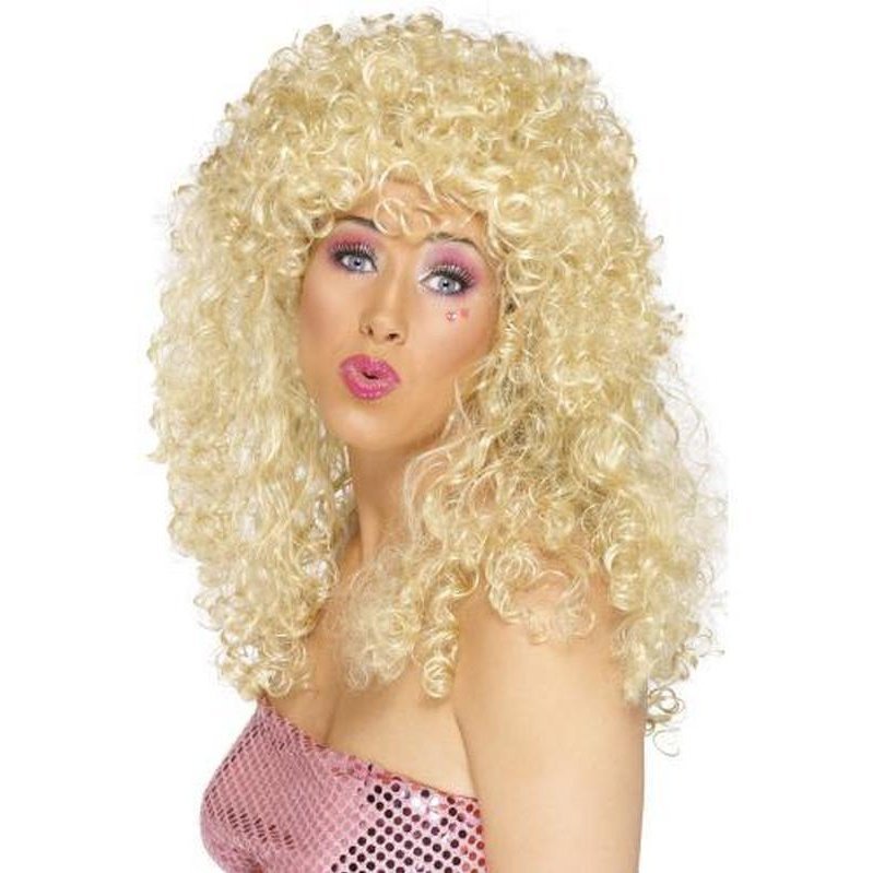 Boogie Babe Wig - Blonde, Long - Jokers Costume Mega Store