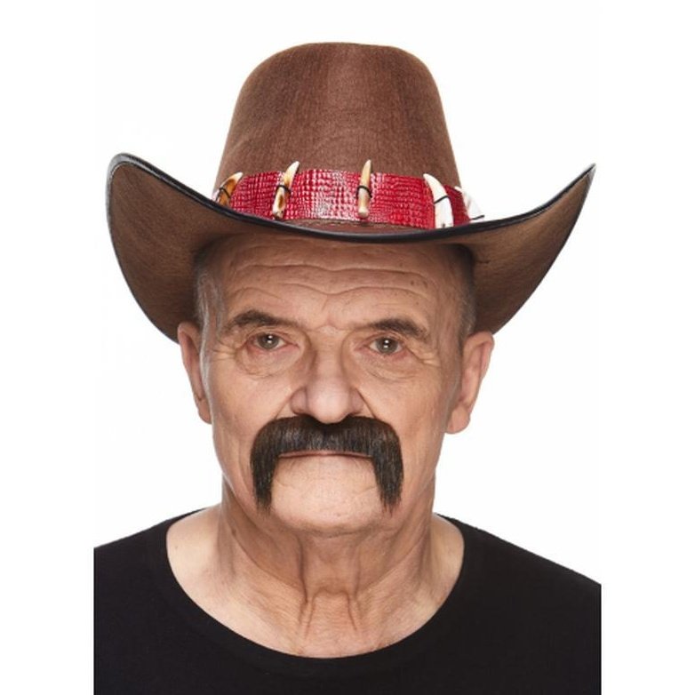 Brown Walrus Moustache - Jokers Costume Mega Store