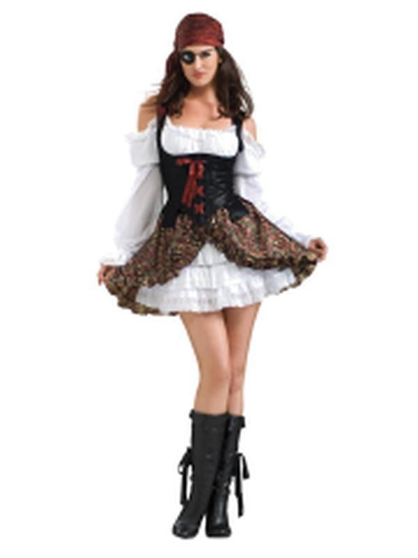 Buccaneer Beauty Secret Wishes Costume Size M - Jokers Costume Mega Store
