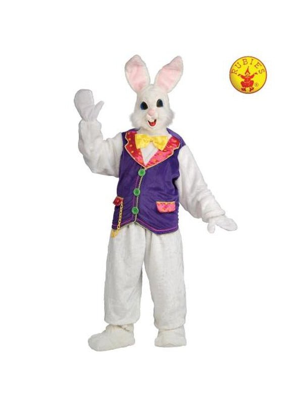 Bunny Mascot Costume, Adult - Jokers Costume Mega Store