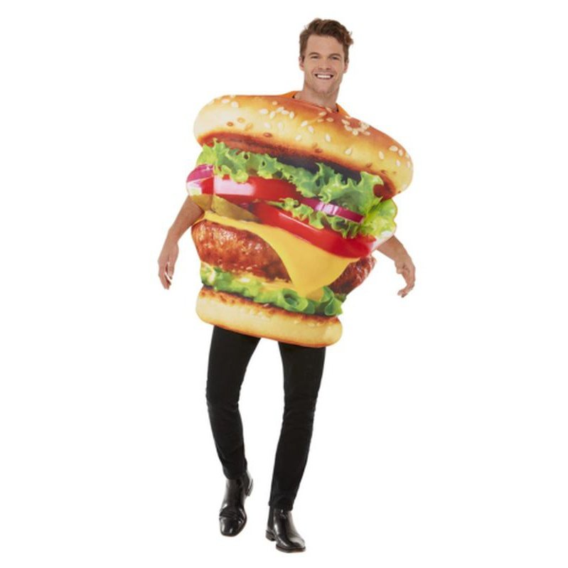 Burger Costume, Multi - Jokers Costume Mega Store