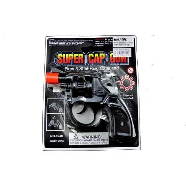 Cap Gun Black - Jokers Costume Mega Store