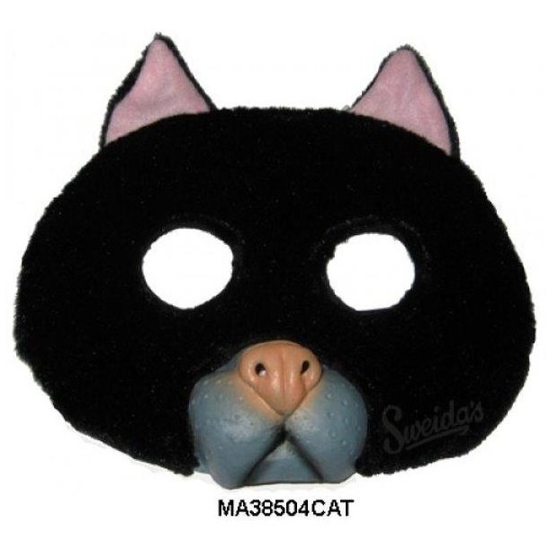Cat 1/2 Mask - Jokers Costume Mega Store