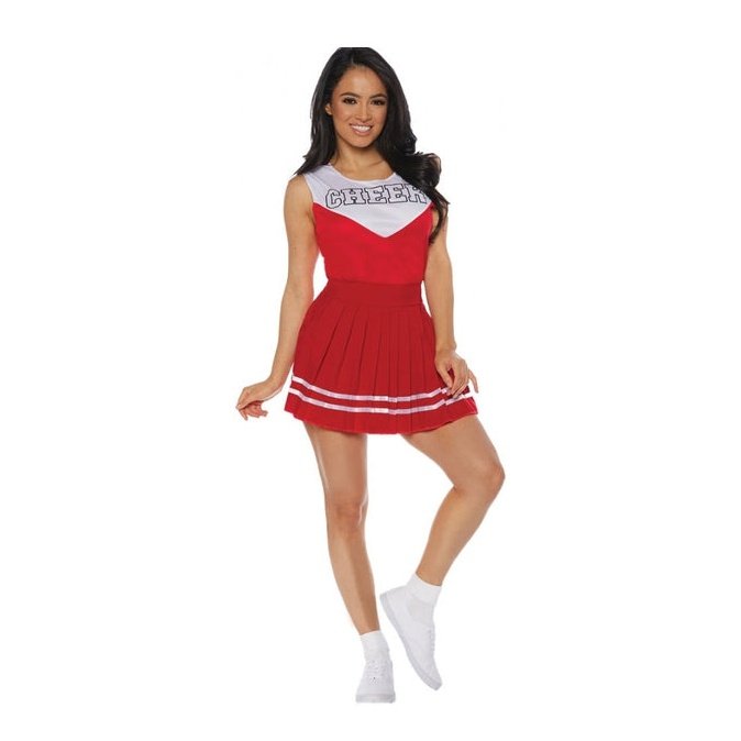 Cheer Leader Red - Jokers Costume Mega Store