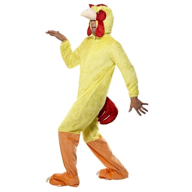 Chicken Costume, Jumpsuit - Jokers Costume Mega Store