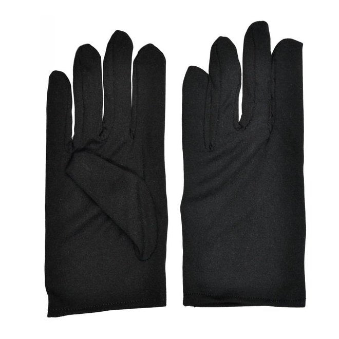 Child Costume Gloves Black - Jokers Costume Mega Store