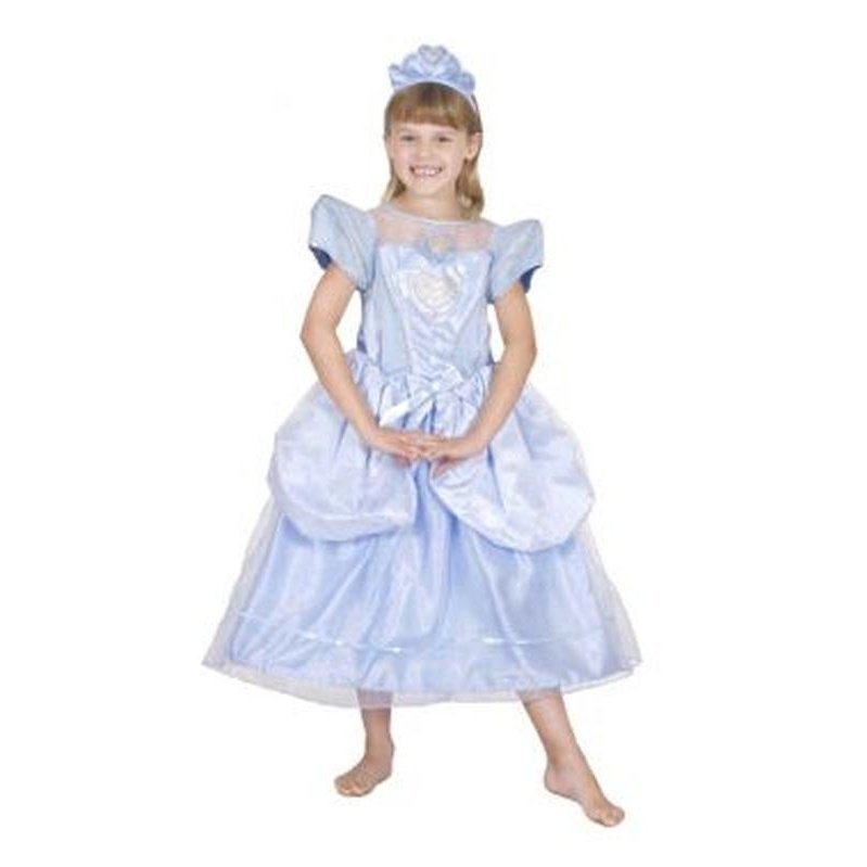 Cinderella Glitter & Glow Size 4 6 - Jokers Costume Mega Store