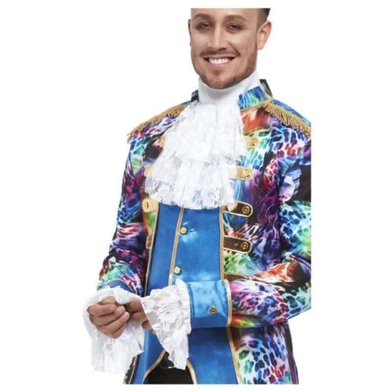 Cravat & Cuff Set, White - Jokers Costume Mega Store