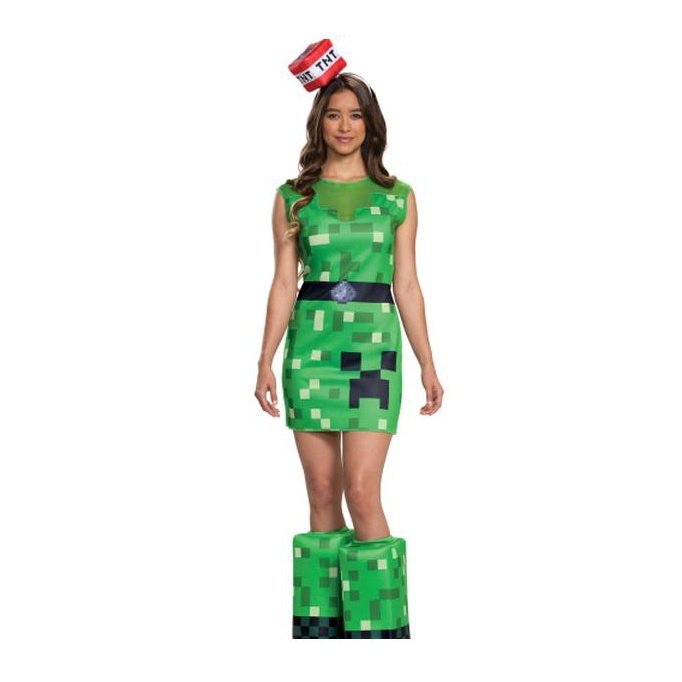 Creeper Female Adult Costume - Jokers Costume Mega Store