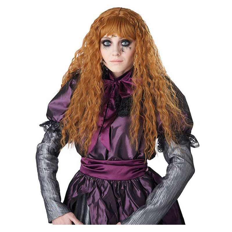 Creepy Doll Strawberry Blonde Wig - Jokers Costume Mega Store