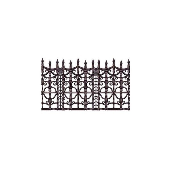 Creepy Fence Border 9.1m - Jokers Costume Mega Store
