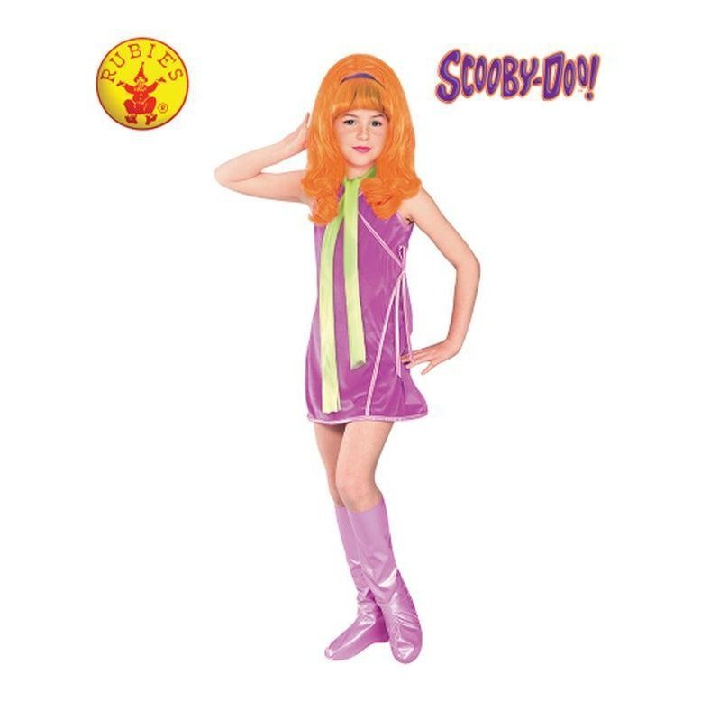 Daphne Deluxe Costume Size L - Purple Dress, Scarf, Boots, Wig | Jokers Costume Mega Store Daphne Deluxe Costume Size L - Purple Dress, Scarf, Boots, Wig | Jokers Costume Mega Store