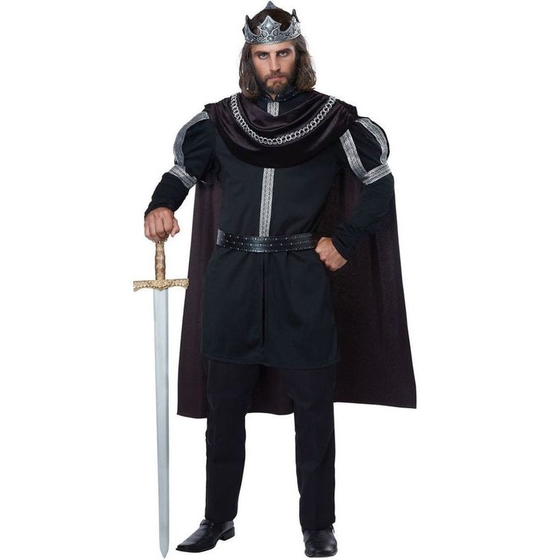 Dark Monarch Men's Evil King Costume - Jokers Costume Mega Store