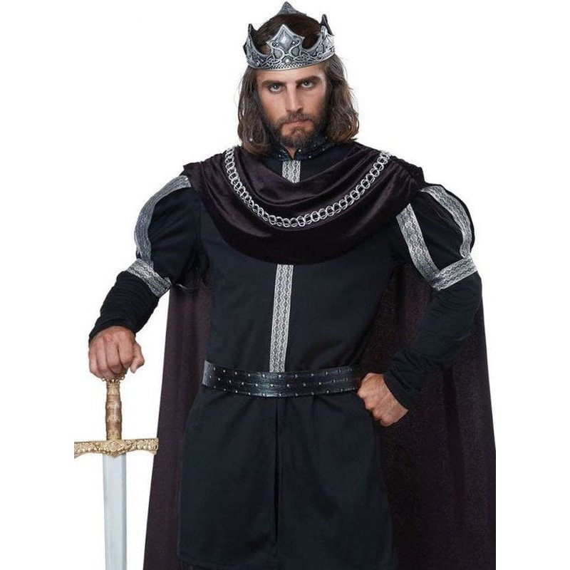 Dark Monarch Men's Evil King Costume - Jokers Costume Mega Store