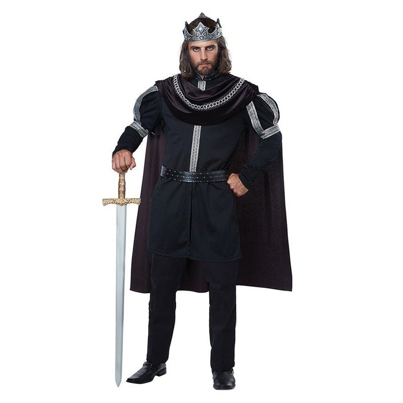 Dark Monarch Men's Evil King Plus Costume - Jokers Costume Mega Store