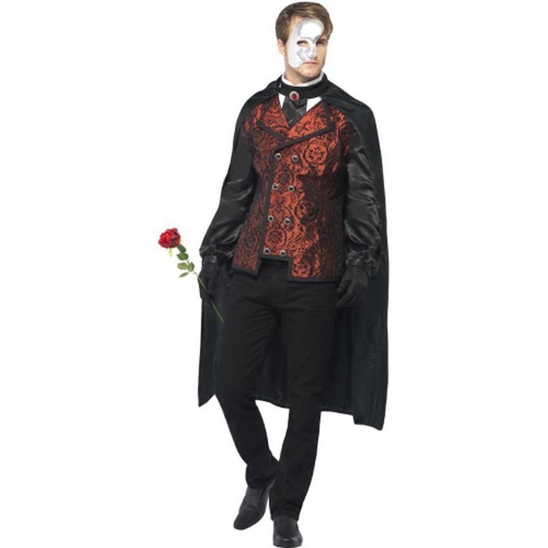 Dark Opera Masquerade Costume - Jokers Costume Mega Store
