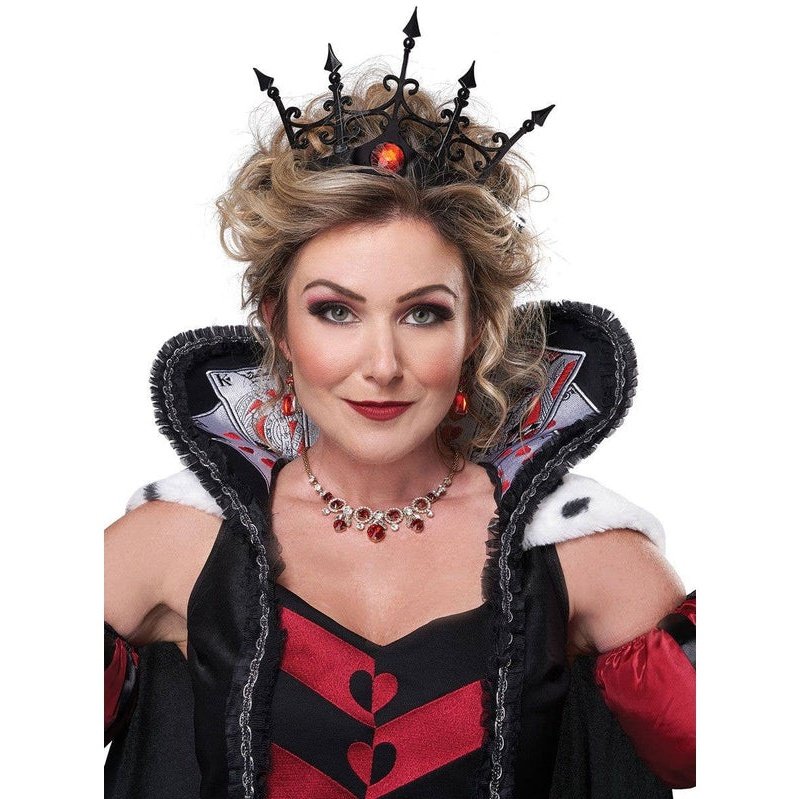 Dark Queen Of Hearts Deluxe Women's Storybook Costume - Jokers Costume Mega Store