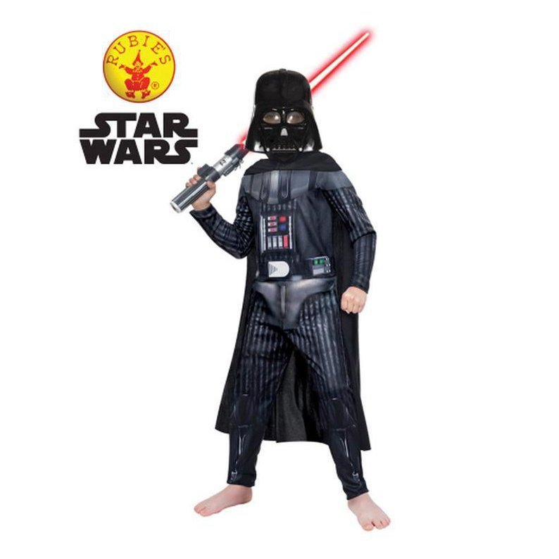 Darth Vader Classic, Child Size 3 5 - Jokers Costume Mega Store