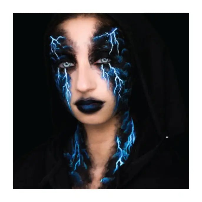 Day Glo Electric Blue Fx Makeup - Jokers Costume Mega Store