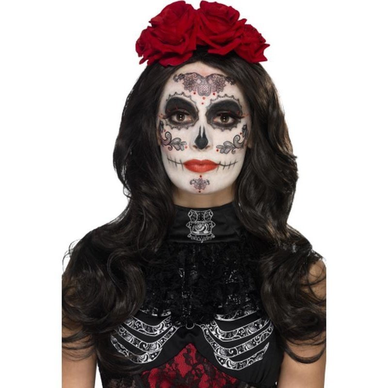 Day Of The Dead Glamour Make Up Kit - Jokers Costume Mega Store