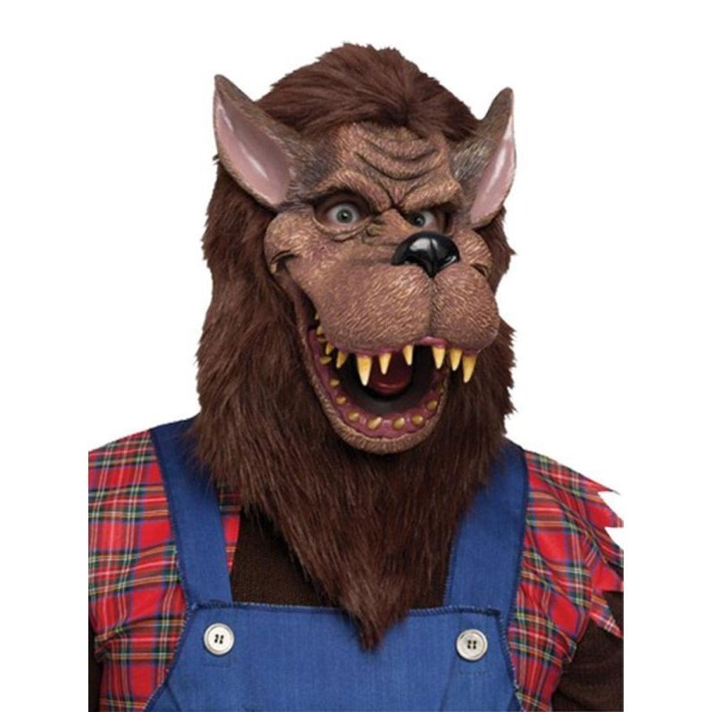 Deluxe Big Bad Wolf Mask - Adult - Jokers Costume Mega Store