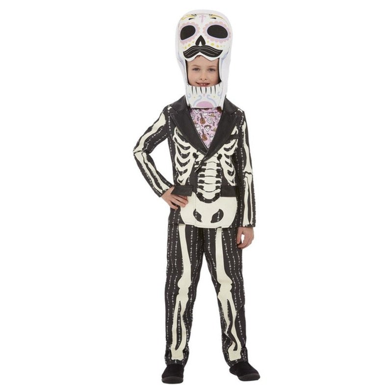 Deluxe Dotd Senor Costume, Pink & Black - Jokers Costume Mega Store