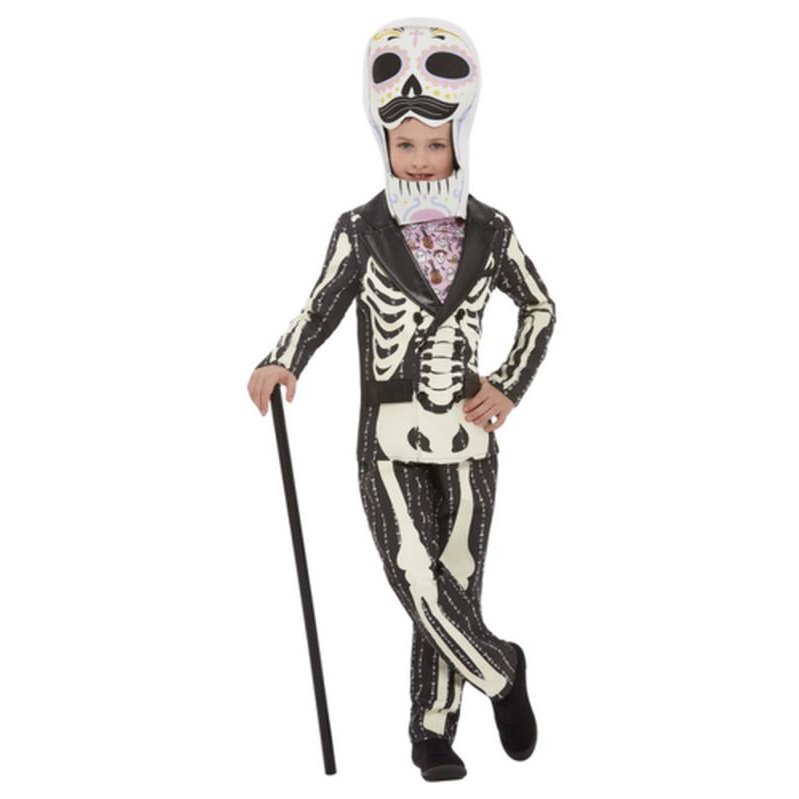 Deluxe Dotd Senor Costume, Pink & Black - Jokers Costume Mega Store