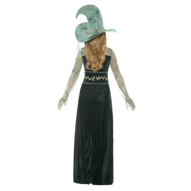 Deluxe Emerald Witch Costume - Jokers Costume Mega Store