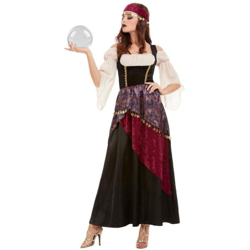 Deluxe Fortune Teller Costume, Adult - Jokers Costume Mega Store