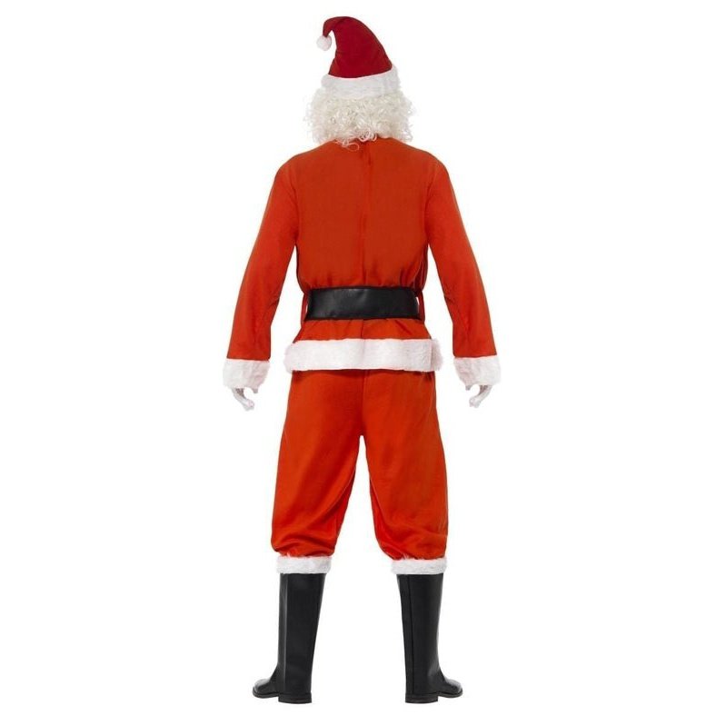 Deluxe Santa Costume, Including Gloves - Jokers Costume Mega Store