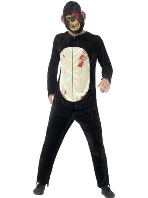 Deluxe Zombie Chimp Costume - Jokers Costume Mega Store