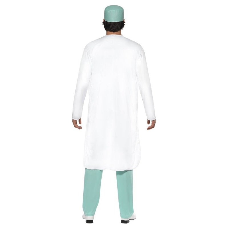 Doctor Costume, Green - Jokers Costume Mega Store