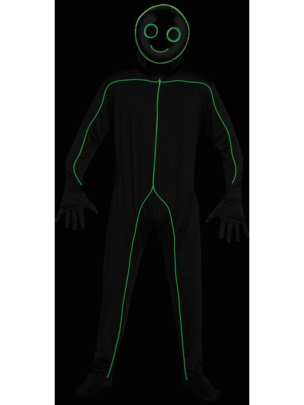 E.L. Lu Stick Figure, Adult - Jokers Costume Mega Store