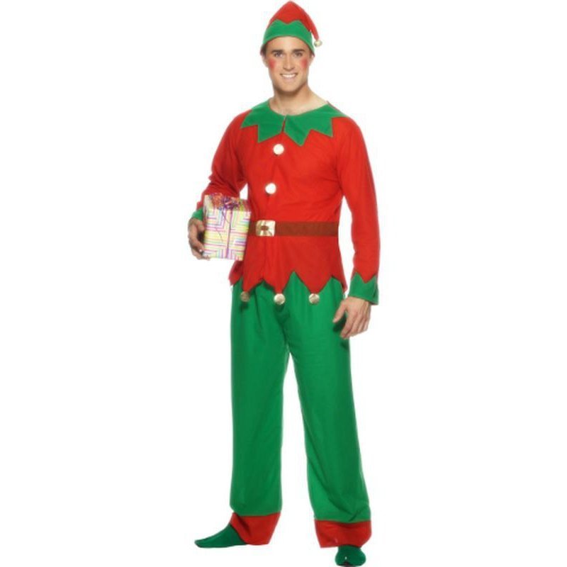 Elf Costume, Top, Trousers & Hat - Jokers Costume Mega Store