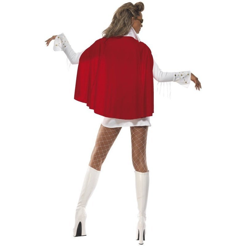 Elvis Viva Las Vegas Costume, White - Jokers Costume Mega Store