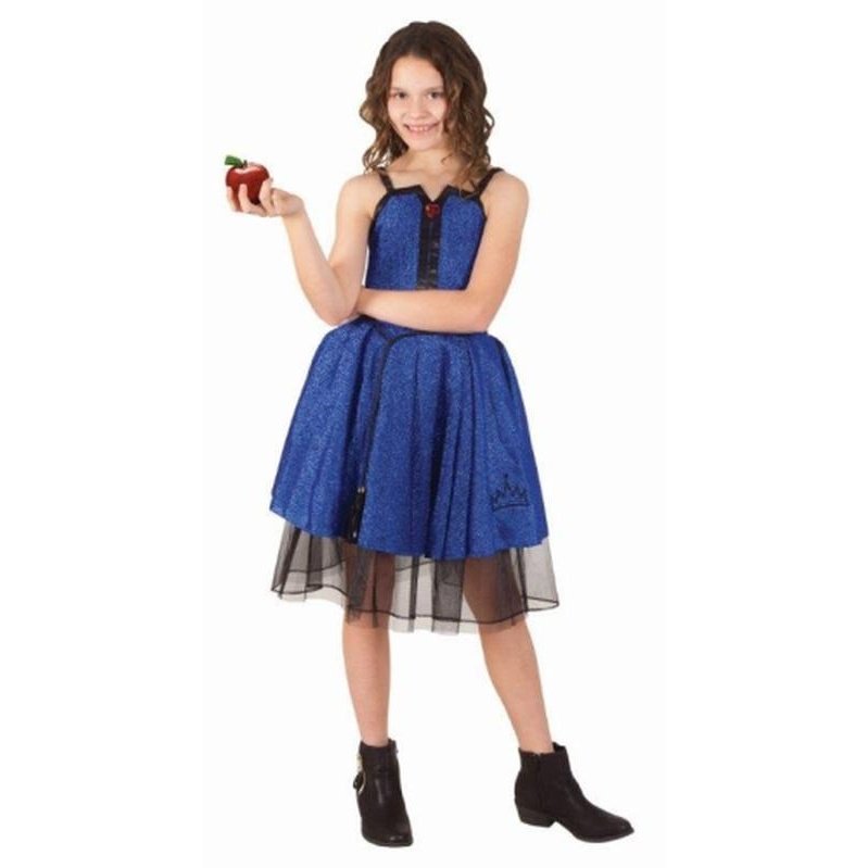 Evie Descendants Preppy Punk Size 9-12 - Disney Blue Dress | Jokers Costume Mega Store Evie Descendants Preppy Punk Size 9-12 - Disney Blue Dress | Jokers Costume Mega Store